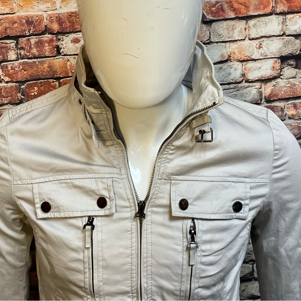 ZARA basic zipper up jacket medium
